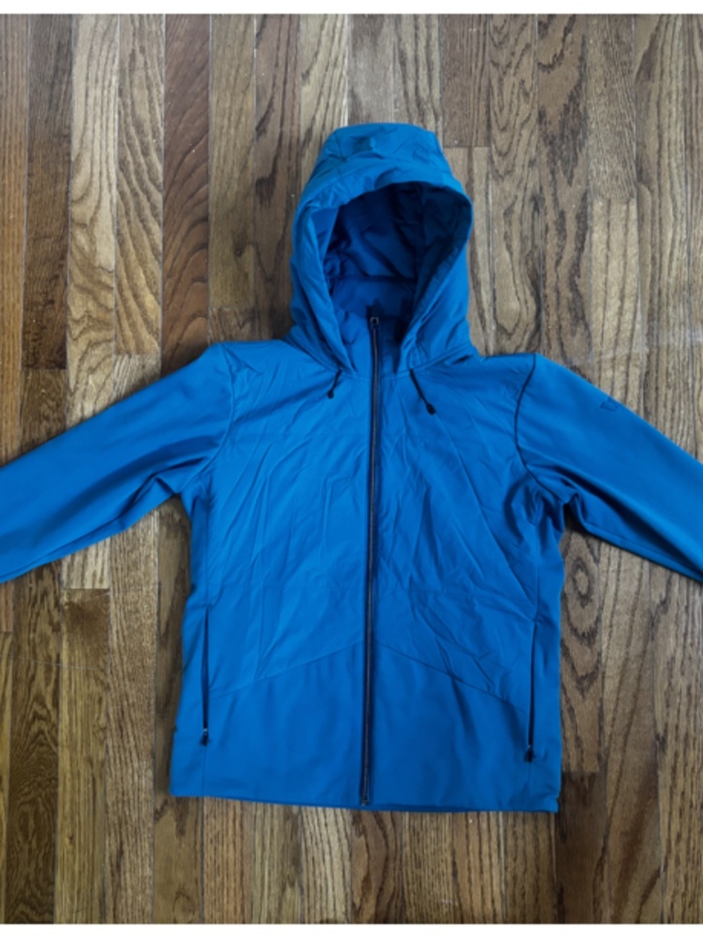 Vuori Chilled Out Full Zip, Size Small and Lagoon color